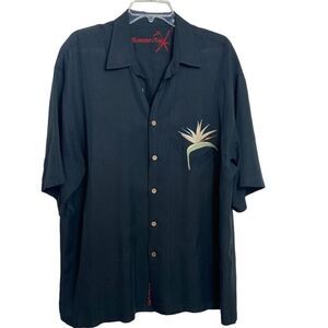 Bamboo Cay XL Aloha shirt Hawaiian relaxed fit machine wash